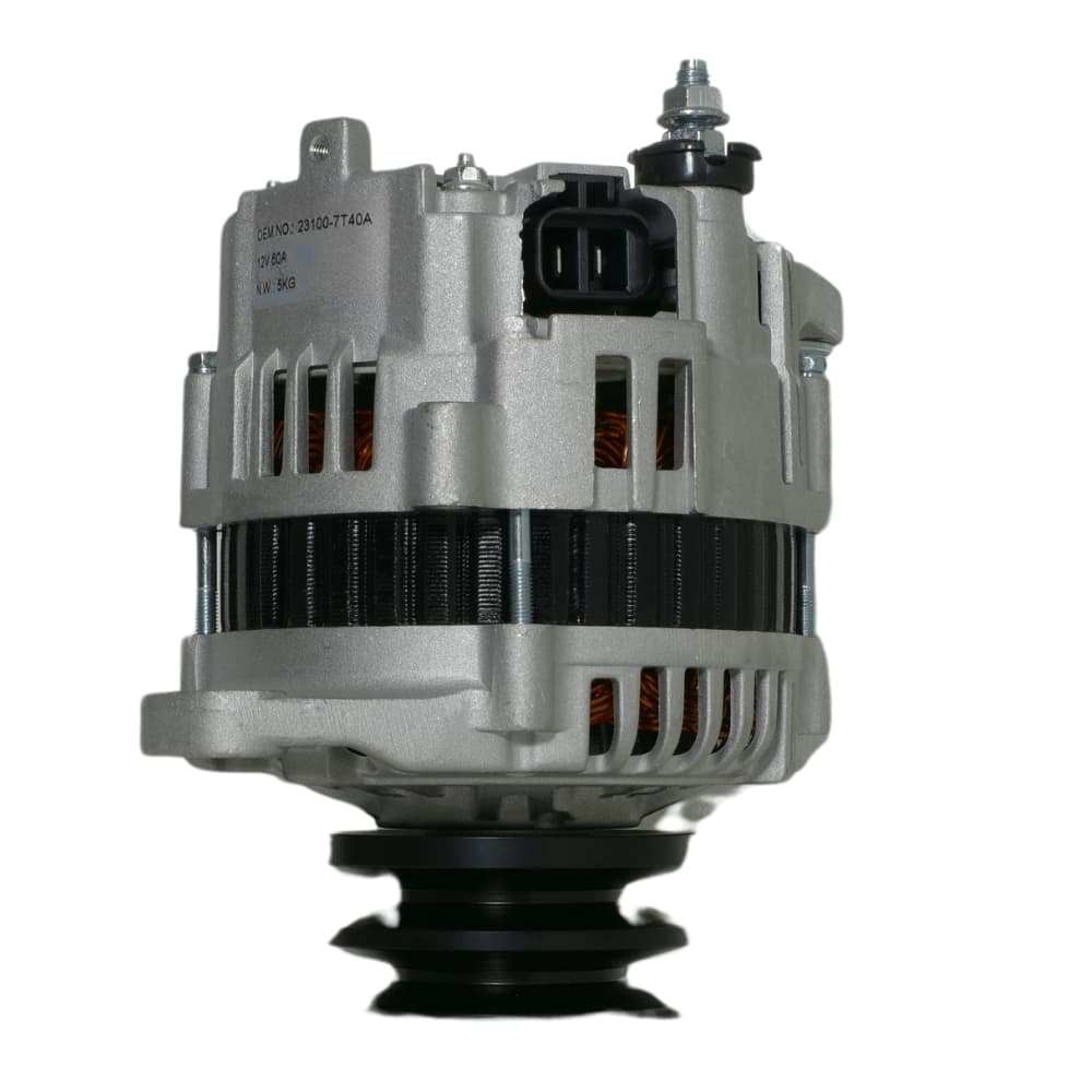 alternator_td27_12v_60amp_nissan_pickup-2-30696 (23100-7T40A) ALTERNATOR TD27 12V 60Amp NISSAN PICKUP - Image 2