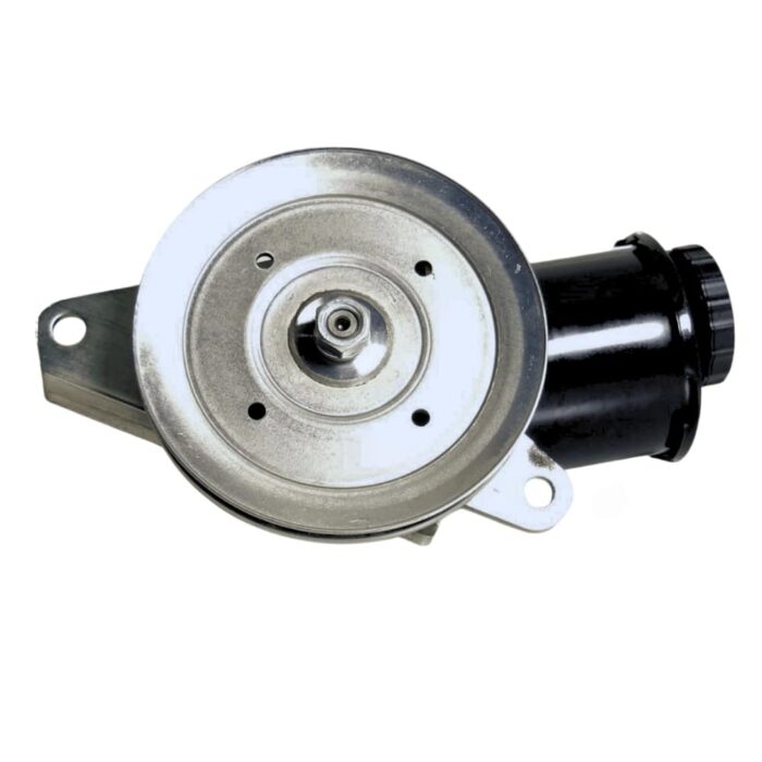 (49110-VB200) POWER PUMP TD42 w/Pulley,Bottle,Bracket ALUMINIUM - Image 1