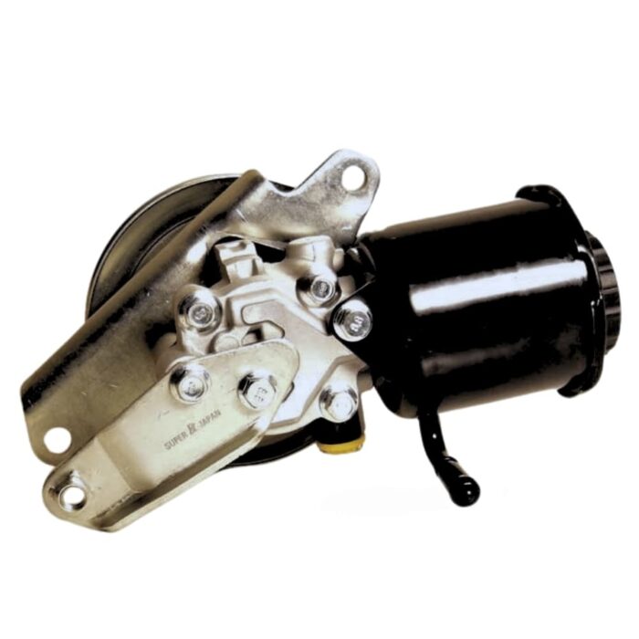 (49110-VB200) POWER PUMP TD42 w/Pulley,Bottle,Bracket ALUMINIUM - Image 3