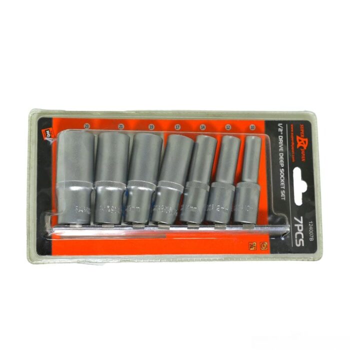 (Fz-2204) S.Parts DEEP DRIVE SOCKET 1/2″ SET - Image 2